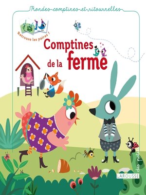 cover image of Comptines de la ferme